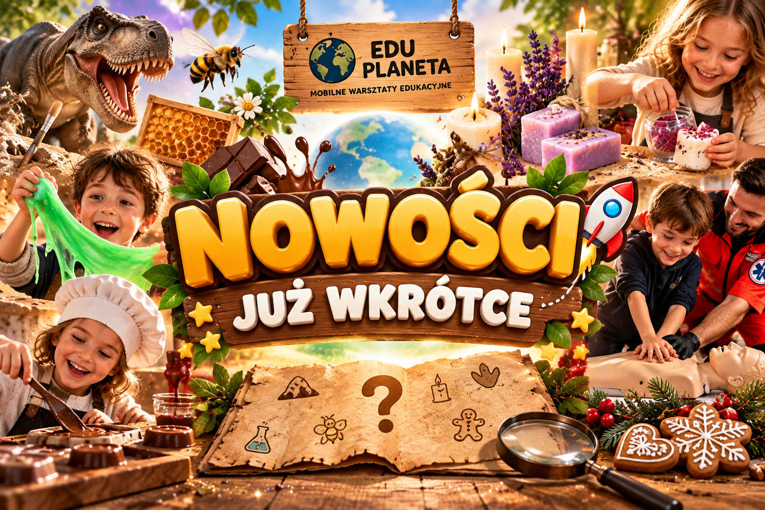 Nowości w ofercie EDU Planeta — warsztaty edukacyjne dla szkół i przedszkoli